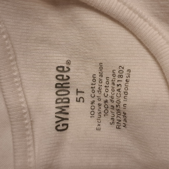 Gymboree girls size 5T cat design long sleeve shirt VGUC - Picture 2 of 3